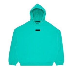 Fear Of God Essentials Hoodie Mint Leaf SS24 Size XXL Brand New